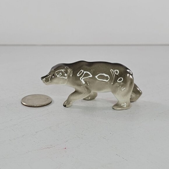 Vintage Erphila Germany Bear Walking Miniature Figurine - Picture 7 of 8